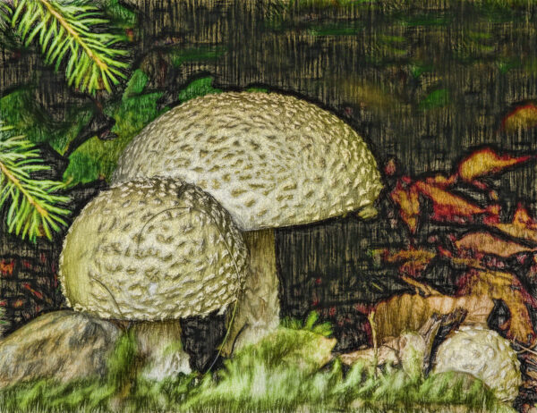 fine art photography mushrooms