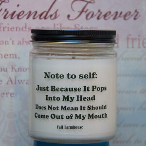 Whimsical Soy Candle