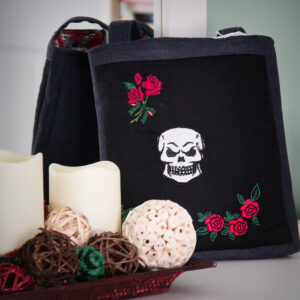 Skull and Rose bag