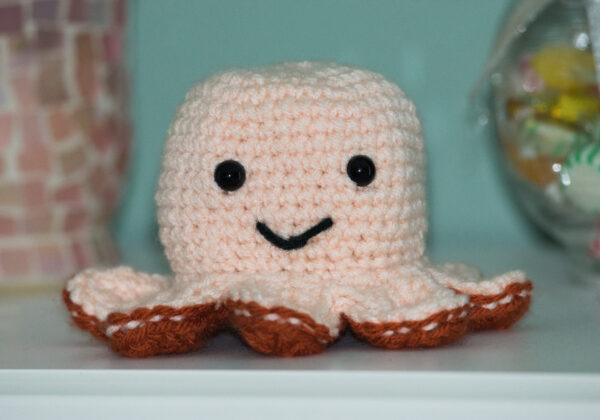 Crochet Amigurumi Reversible Mood Octopus - Image 2