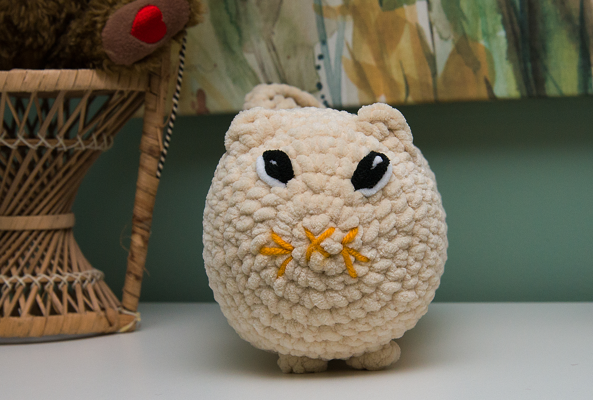 Handmade Amigurumi Loaf Cat - Image 3